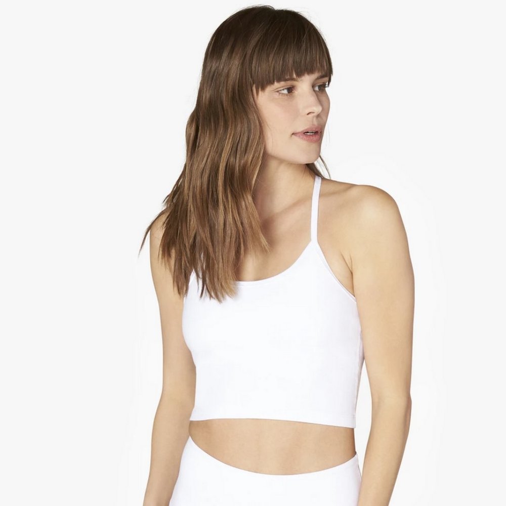 Beyond Yoga Spacedye Racerback Cropped Tank S NWOT